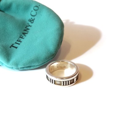 「Tiffany& Co.」 1995s Narrow Atlas Band Ring | Vintage.City 빈티지숍, 빈티지 코디 정보