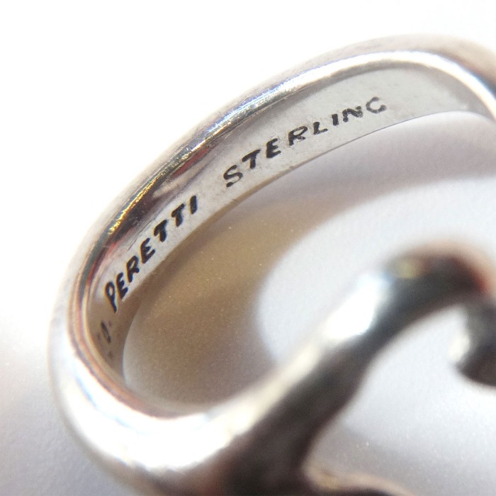 「Tiffany& Co.」 Open Heart Designed By Elsa Peretti Vintage Silver 925 Ring | Vintage.City 古着屋、古着コーデ情報を発信