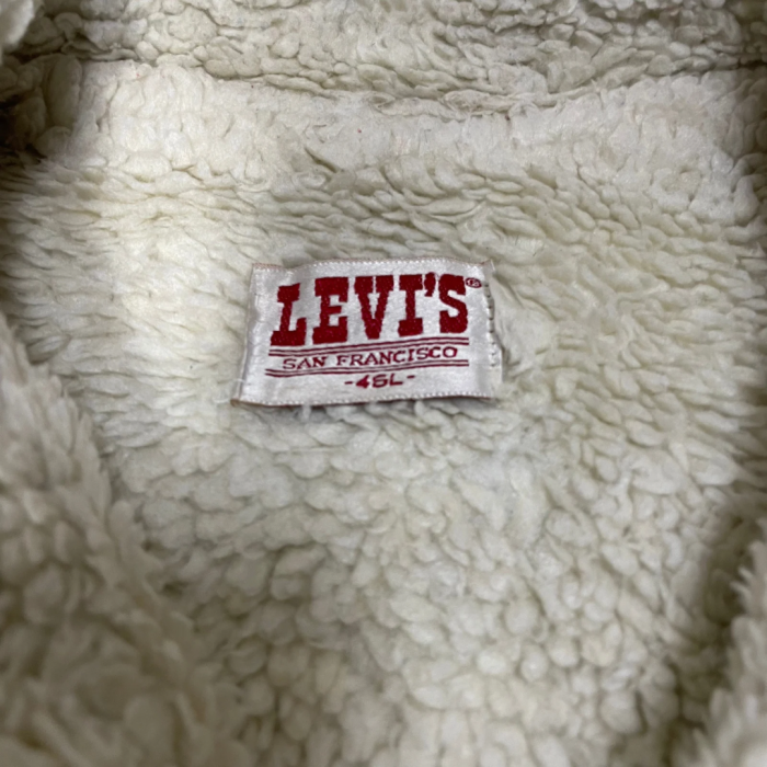 Levi's 80s USA製 デニムボアジャケット 71608-0216 | Vintage.City 빈티지숍, 빈티지 코디 정보