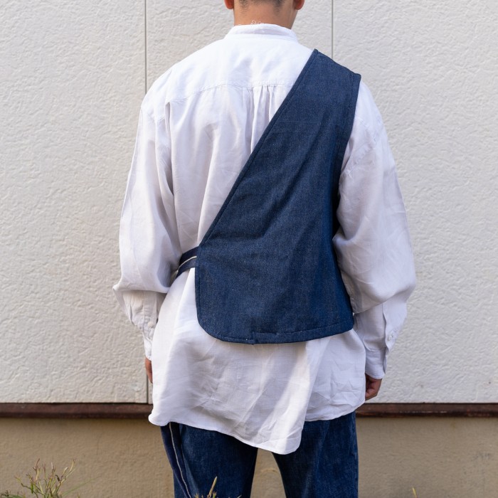 Denim vest(Upcycle) | Vintage.City 古着屋、古着コーデ情報を発信