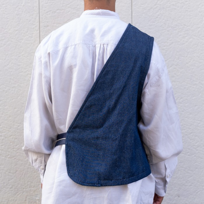 Denim vest(Upcycle) | Vintage.City 古着屋、古着コーデ情報を発信