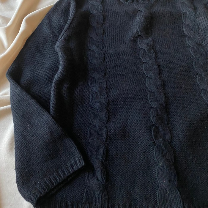 90's〜 / 《BANANA REPUBLIC》cashmere mix rayon×wool knit | Vintage.City 古着屋、古着コーデ情報を発信