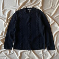 90's〜 / 《BANANA REPUBLIC》cashmere mix rayon×wool knit | Vintage.City 빈티지숍, 빈티지 코디 정보