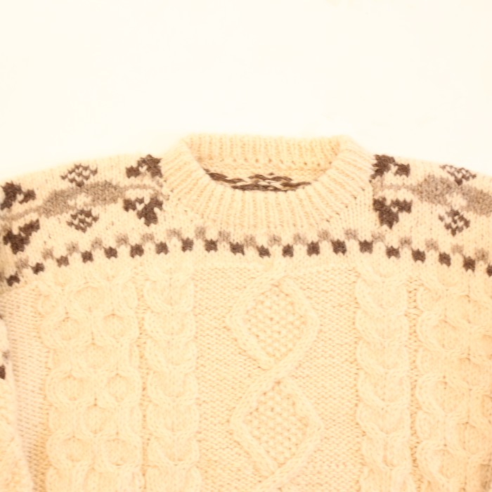 ケーブルニットセーター Cable knit sweater# | Vintage.City 빈티지숍, 빈티지 코디 정보