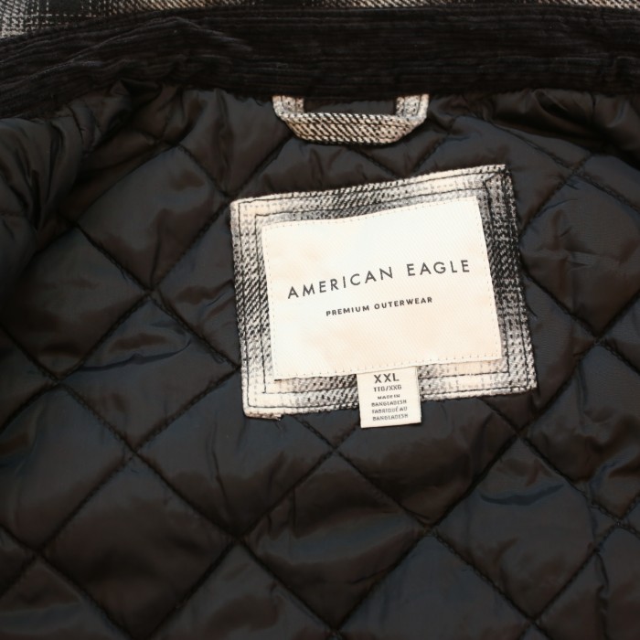 アメリカンイーグル キルティング チェック シャツ ジャケット  American Eagle Quilting Check Shirt Jacket# | Vintage.City 古着屋、古着コーデ情報を発信