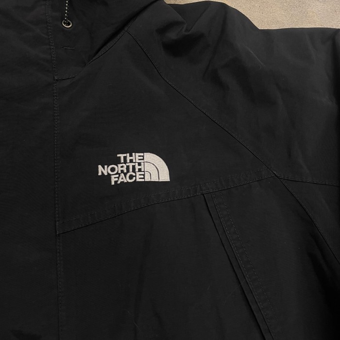 820 ノースフェイス　HYVENT 刺繍　マウンテンパーカー　ジャケット　黒 | Vintage.City 빈티지숍, 빈티지 코디 정보