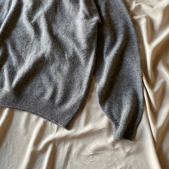 90's / 《Geoffrey Beene》grey cashmere knit | Vintage.City 빈티지숍, 빈티지 코디 정보