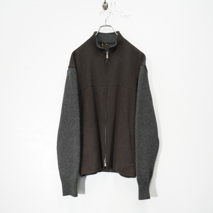 Loro Piana BICOLOR CASHMERE ZIP BLOUSON MADE IN ITALY/ロロピアーナバイカラーカシミアジップブルゾン | Vintage.City Vintage Shops, Vintage Fashion Trends