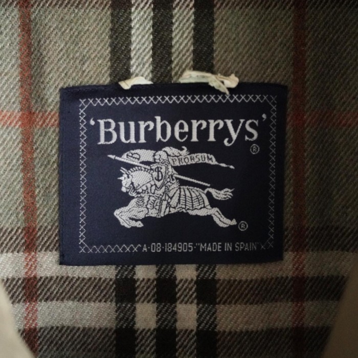 90s "Burberrys" stand collar jacket made in spain | Vintage.City 빈티지숍, 빈티지 코디 정보