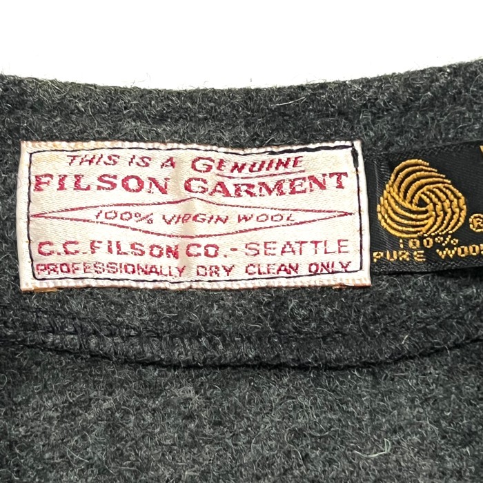 VINTAGE Filson フィルソン マッキーノウール ベスト | Vintage.City 古着屋、古着コーデ情報を発信