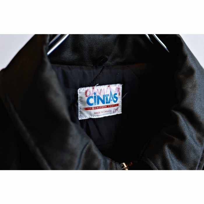 Vintage Black Nylon/Rayon Work Blouson Coat | Vintage.City 古着屋、古着コーデ情報を発信