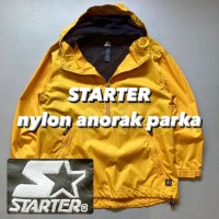 STARTER nylon anorak parka  スターター ナイロンアノラックパーカー | Vintage.City 古着屋、古着コーデ情報を発信
