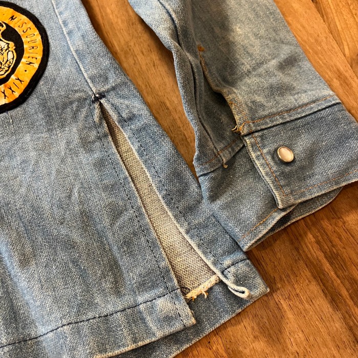 70’s vintage denim shirts(ワッペンカスタム) | Vintage.City 古着屋、古着コーデ情報を発信