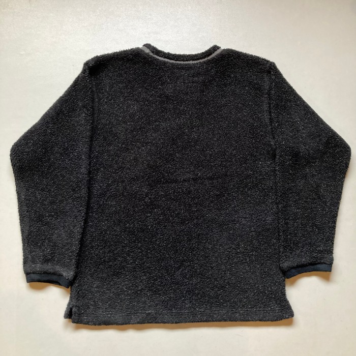 90s Columbia fleece pullover “BLK color” 90年代 97年製 コロンビア フリースプルオーバー 黒 | Vintage.City 古着屋、古着コーデ情報を発信