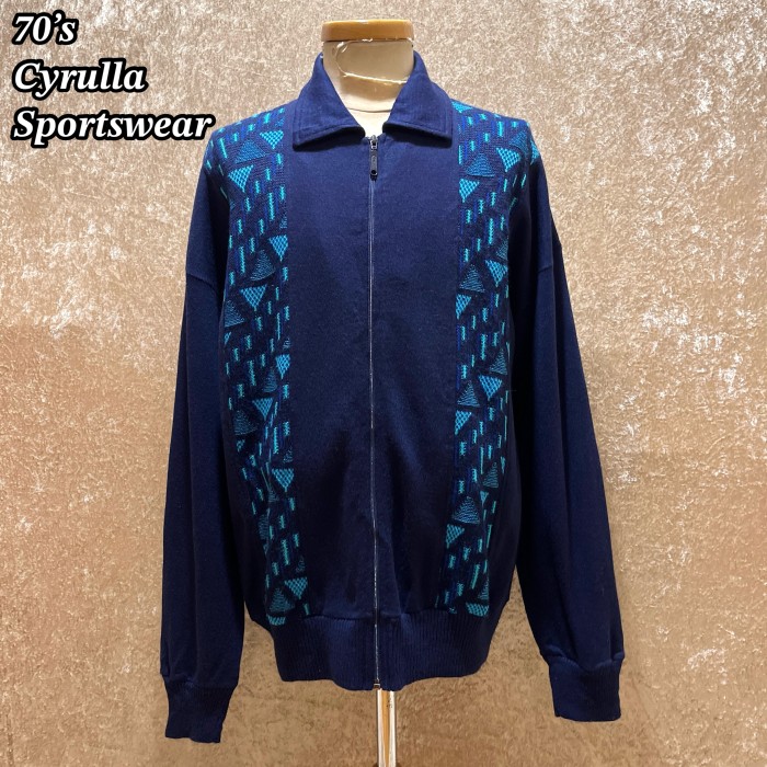 70’s Cyrulla Sportswear ジップアップ ジャケット | Vintage.City 古着屋、古着コーデ情報を発信