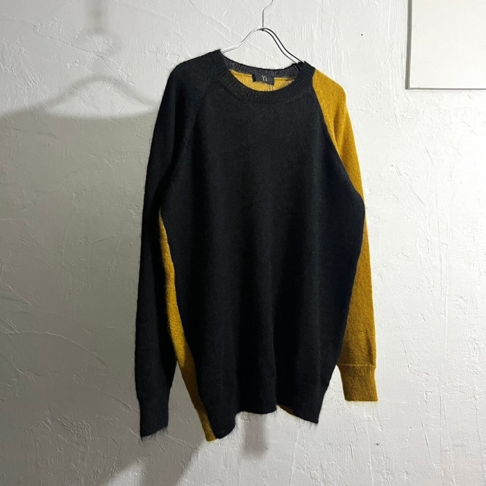 21 AW Ys Bicolor Mohair Knit | Vintage.City 古着屋、古着コーデ情報を発信