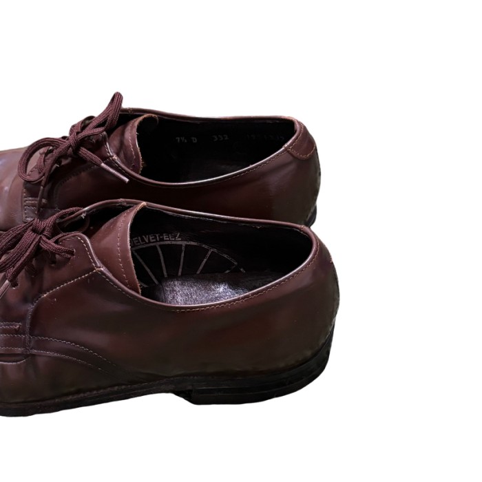 90s VELVET-EEZ Uチップ　レザーシューズ　革靴　USA アメリカ製　ブラウン　MANSON | Vintage.City 古着屋、古着コーデ情報を発信