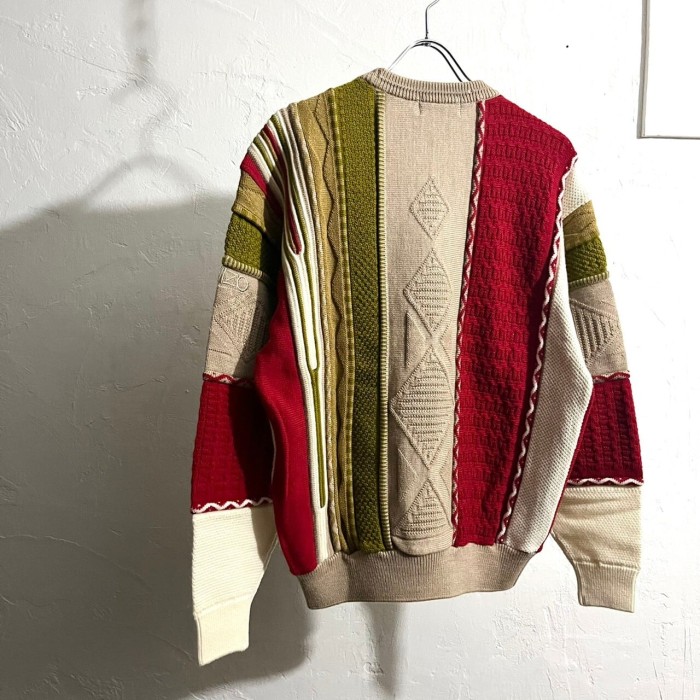 90s KENZO Wool 3D Knit ”Dead Stock” | Vintage.City 古着屋、古着コーデ情報を発信