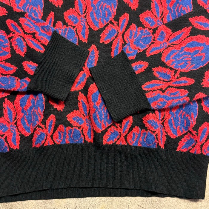 Supreme 12AW rose sweater Black | Vintage.City 古着屋、古着コーデ情報を発信