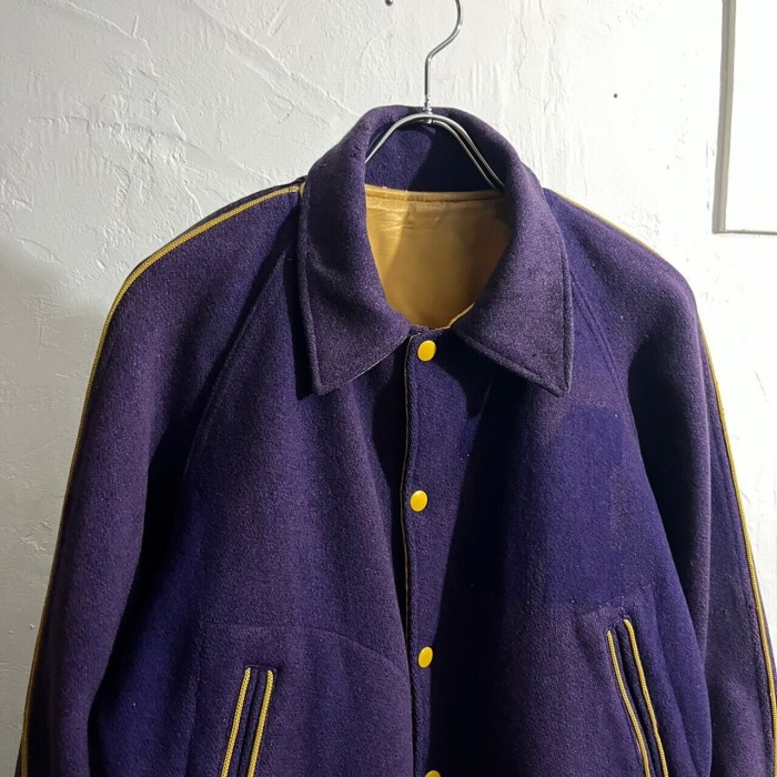 ~60s HOLTS Award Jacket Satin×Wool "Reversible" | Vintage.City 古着屋、古着コーデ情報を発信