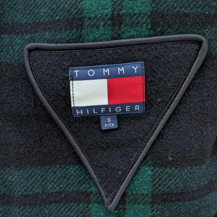 英国製 90s TOMMY HILFIGER メルトン カーコート | Vintage.City 古着屋、古着コーデ情報を発信