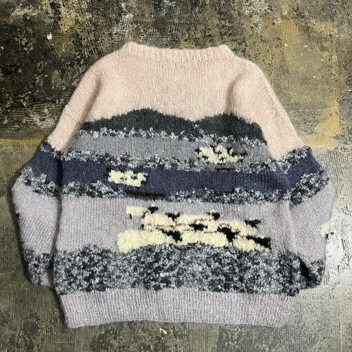 80s Selina Knitwear Mohair Knit | Vintage.City 古着屋、古着コーデ情報を発信