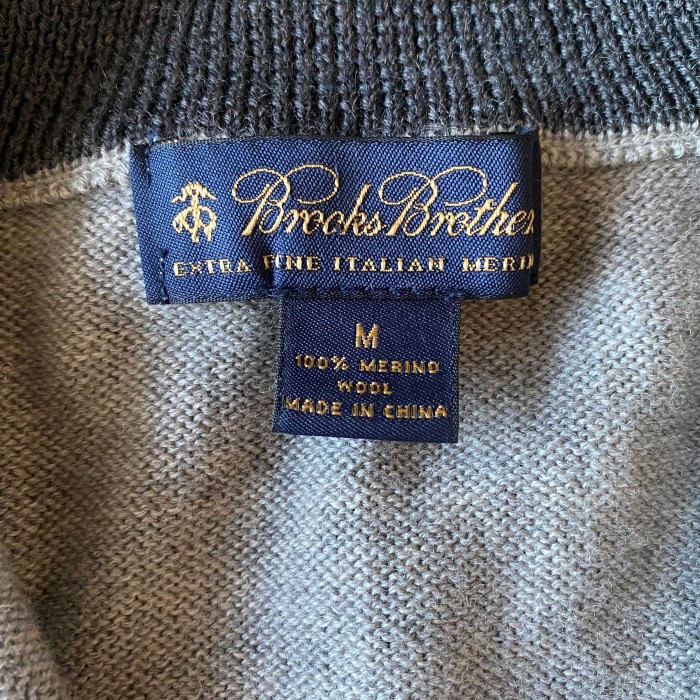00's / 《BROOKS BROTHERS》half zip merino wool knit | Vintage.City 古着屋、古着コーデ情報を発信