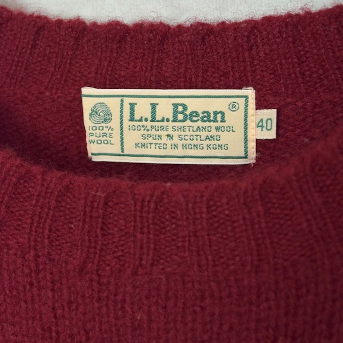 80s " L.L.bean " shetland wool knit | Vintage.City 빈티지숍, 빈티지 코디 정보