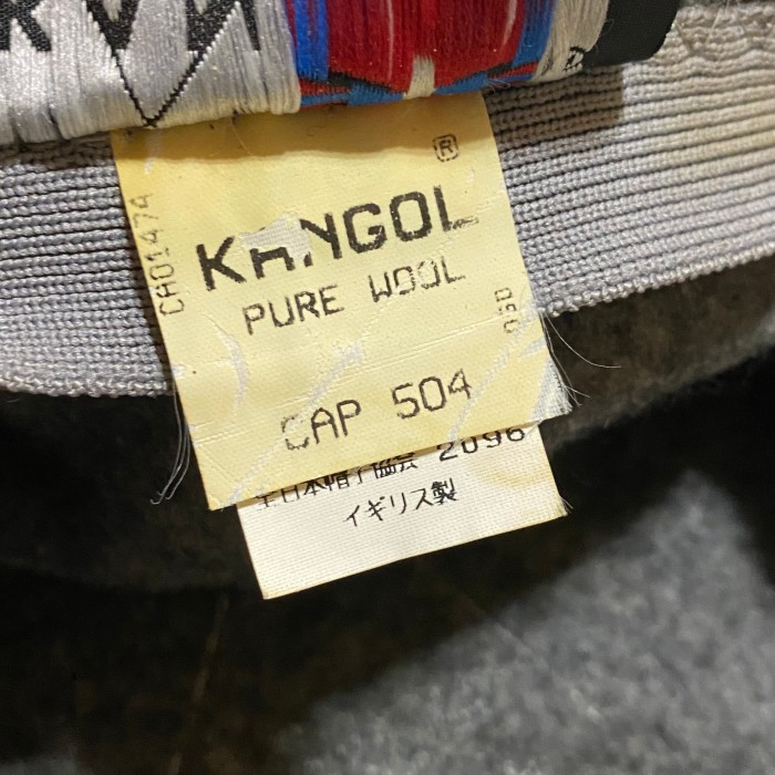 90’s KANGOL wool hunting | Vintage.City 빈티지숍, 빈티지 코디 정보