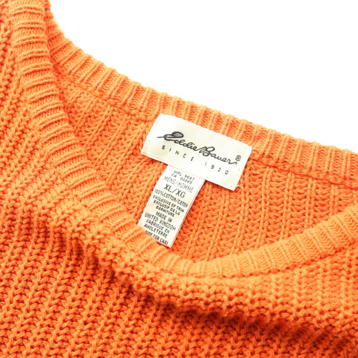 エディーバウアー コットンニット セーター Eddie Bauer Cotton Knit Sweater# | Vintage.City 빈티지숍, 빈티지 코디 정보