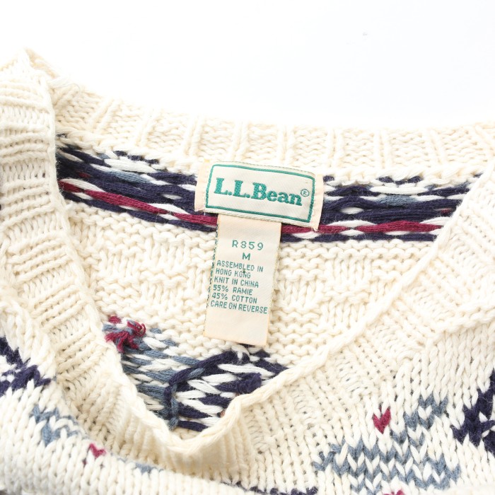 エルエルビーン コットン ラミー ニット セーター L.L.Bean Cotton Ramie Knit Sweater# | Vintage.City 빈티지숍, 빈티지 코디 정보