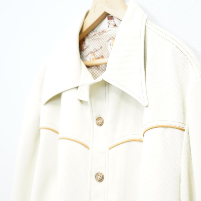 70's USA VINTAGE Lee YORK DESIGN OPEN COLLAR SHIRT/70年代アメリカ古着リーヨークデザインオープンカラーシャツ | Vintage.City 빈티지숍, 빈티지 코디 정보