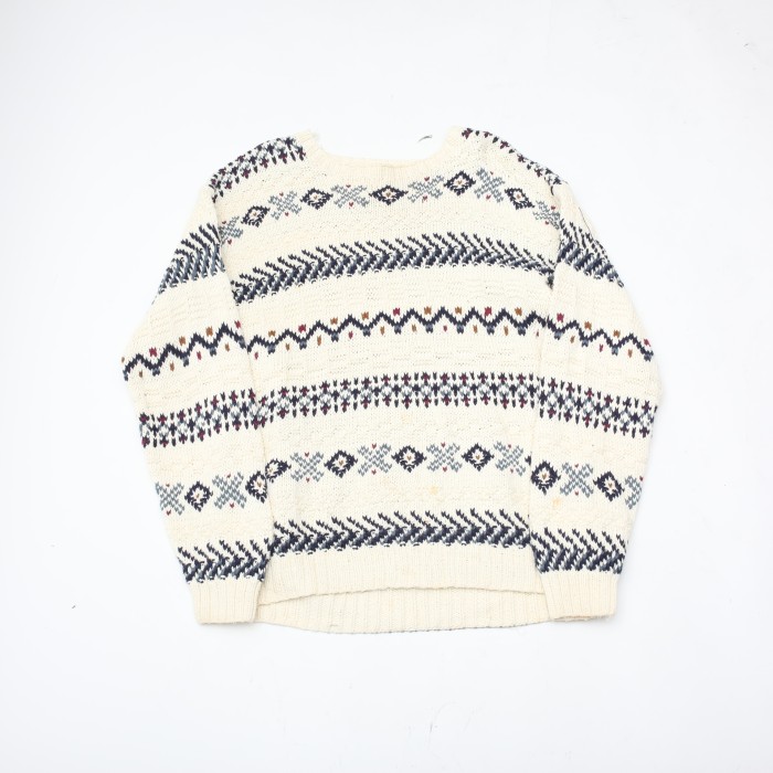 エルエルビーン コットン ラミー ニット セーター L.L.Bean Cotton Ramie Knit Sweater# | Vintage.City 古着屋、古着コーデ情報を発信