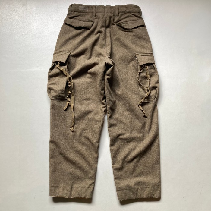 50s German military 6pockets wool cargo pants   1950年代 ドイツ軍 6ポケット ウールカーゴパンツ | Vintage.City 古着屋、古着コーデ情報を発信