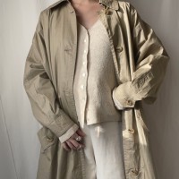 nude color long coat | Vintage.City 빈티지숍, 빈티지 코디 정보