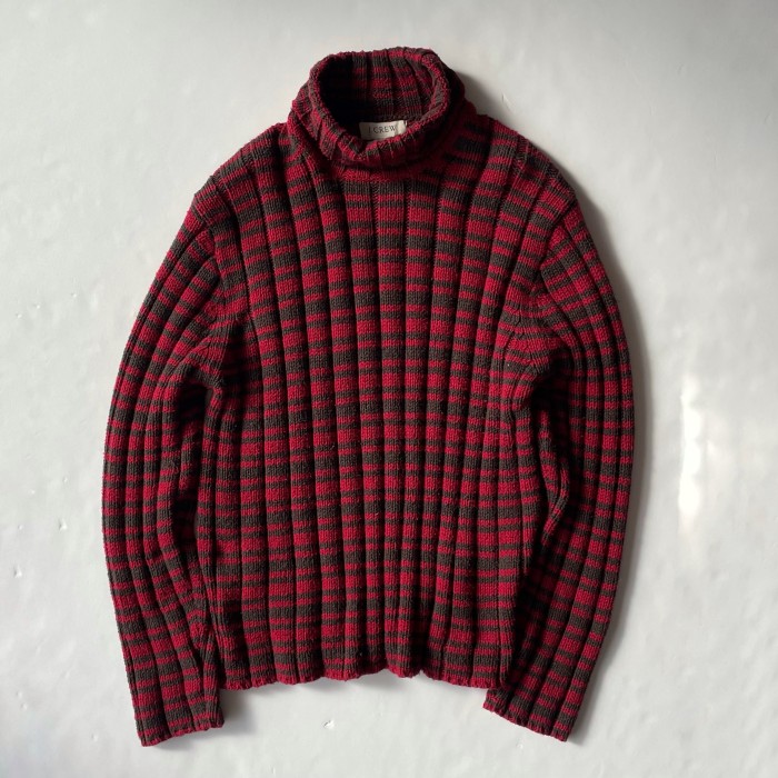 J.CREW Boarder Rib Knit Sweater | Vintage.City 古着屋、古着コーデ情報を発信