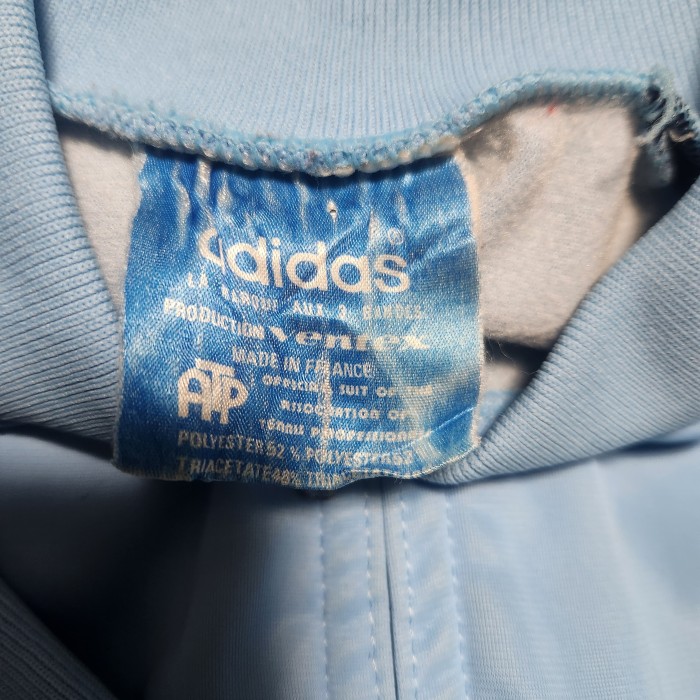 70s adidas　ATP　トラックジャケット フランス製　レアカラー　ライトブルー　M相当 | Vintage.City 古着屋、古着コーデ情報を発信