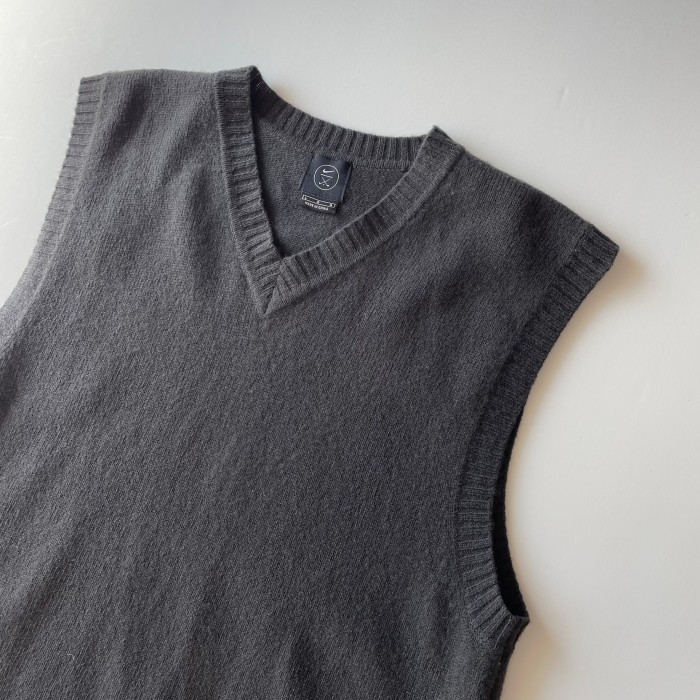 00's NIKE Swoosh Acryl Knit Vest | Vintage.City 古着屋、古着コーデ情報を発信