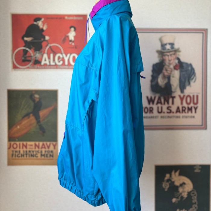 Columbia コロンビア ナイロンジャケット エメラルドグリーン フード付き | Vintage.City 古着屋、古着コーデ情報を発信