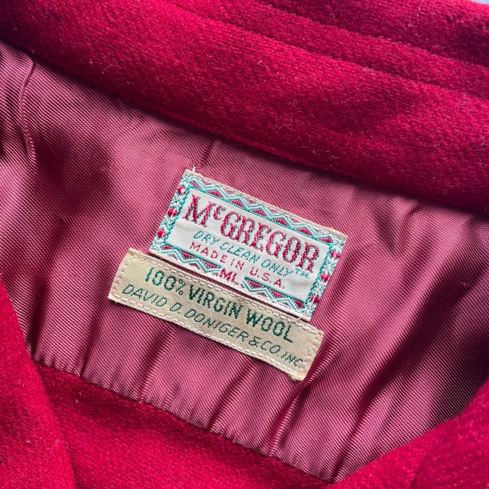 50's McGREGOR "open collor" Wool l/s shirt | Vintage.City 古着屋、古着コーデ情報を発信