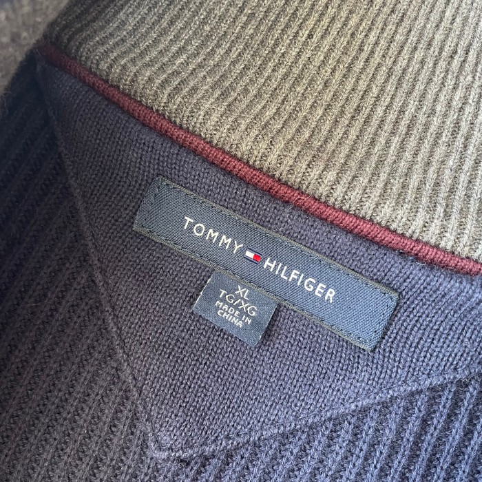 TOMMY HILFIGER Drivers Knit Sweater | Vintage.City 古着屋、古着コーデ情報を発信