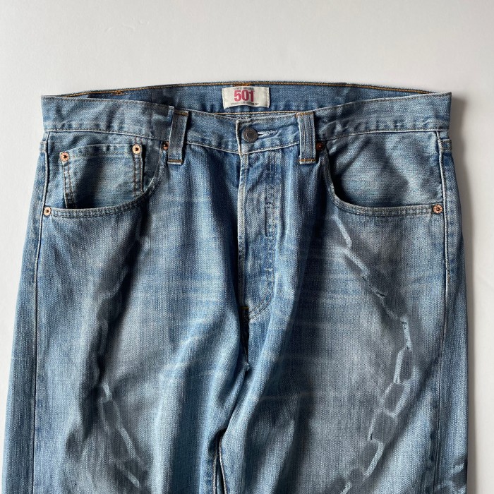 Levi's 501 Chain Paint Remake Denim Pants | Vintage.City 古着屋、古着コーデ情報を発信
