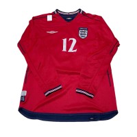 Umbro 2002 England Reversible Long Sleeve Shirt No.12 | Vintage.City 古着屋、古着コーデ情報を発信