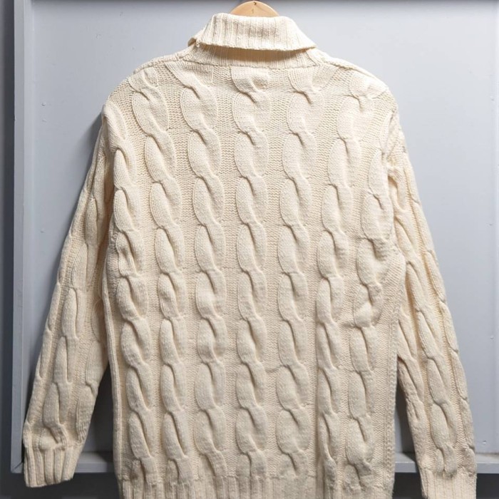 90’s Eddie Bauer 白タグ タートルネック ニット セーター | Vintage.City 古着屋、古着コーデ情報を発信