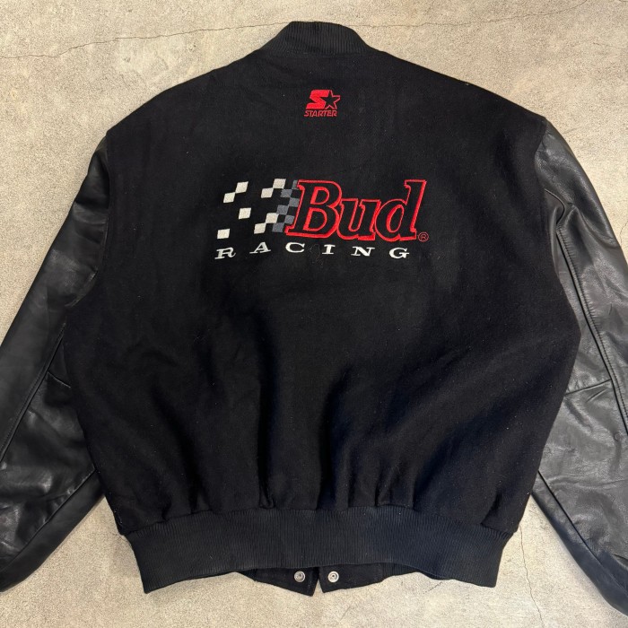 BUD RACING stadium jacket | Vintage.City 古着屋、古着コーデ情報を発信