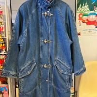 80's デニムファイヤーマンコート(SIZE XL〜相当) | Vintage.City 古着屋、古着コーデ情報を発信