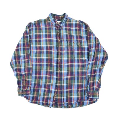 1990’s Eddie Bauer Cottonlinen Shirts | Vintage.City 古着屋、古着コーデ情報を発信