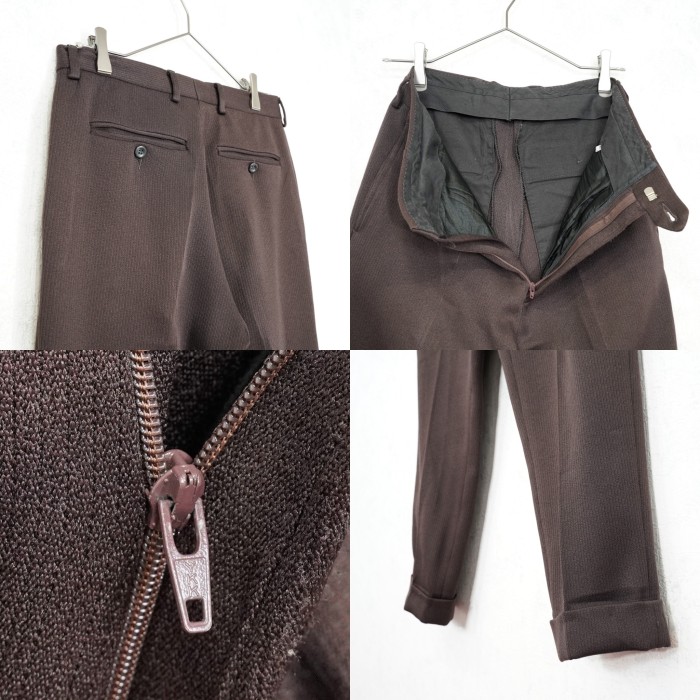 EU VINTAGE TREND STUDIO ABSOLUTE AST BROWN COLOR DESIGN SET UP SUIT MADE IN ITALY/ヨーロッパ古着ブラウンカラーデザインセットアップスーツ | Vintage.City Vintage Shops, Vintage Fashion Trends