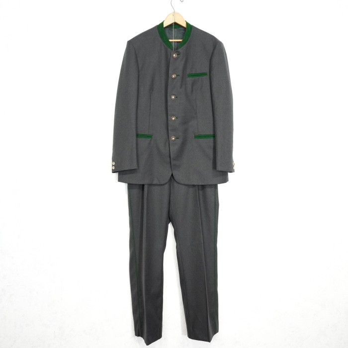 *SPECIAL ITEM* EU VINTAGE WOOL TYROLEAN SET UP SUIT/ヨーロッパ古着チロリアンセットアップスーツ | Vintage.City 古着屋、古着コーデ情報を発信