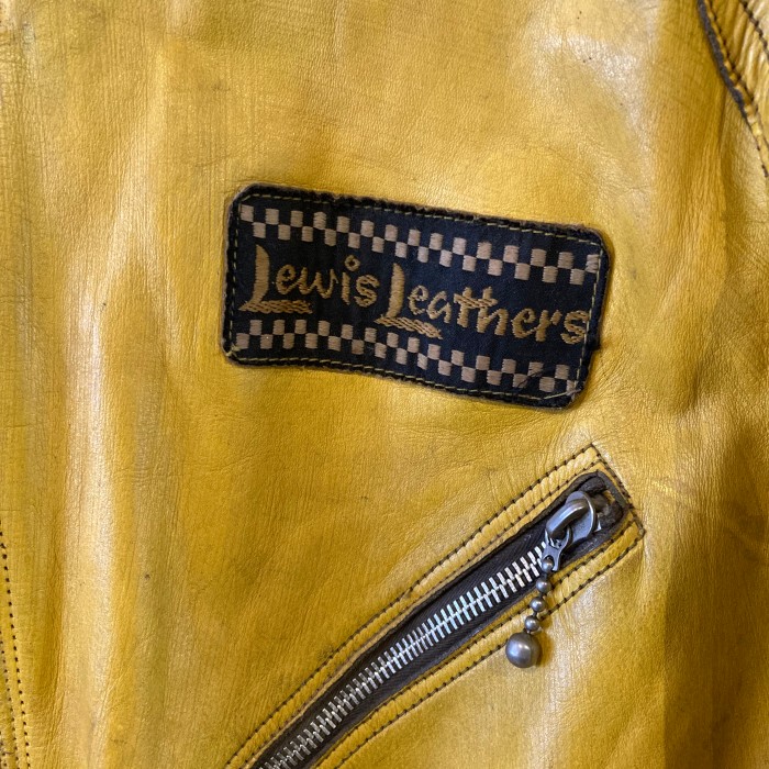 70's Lewis leather カスタムレザージャケット (SIZE L相当) | Vintage.City 古着屋、古着コーデ情報を発信